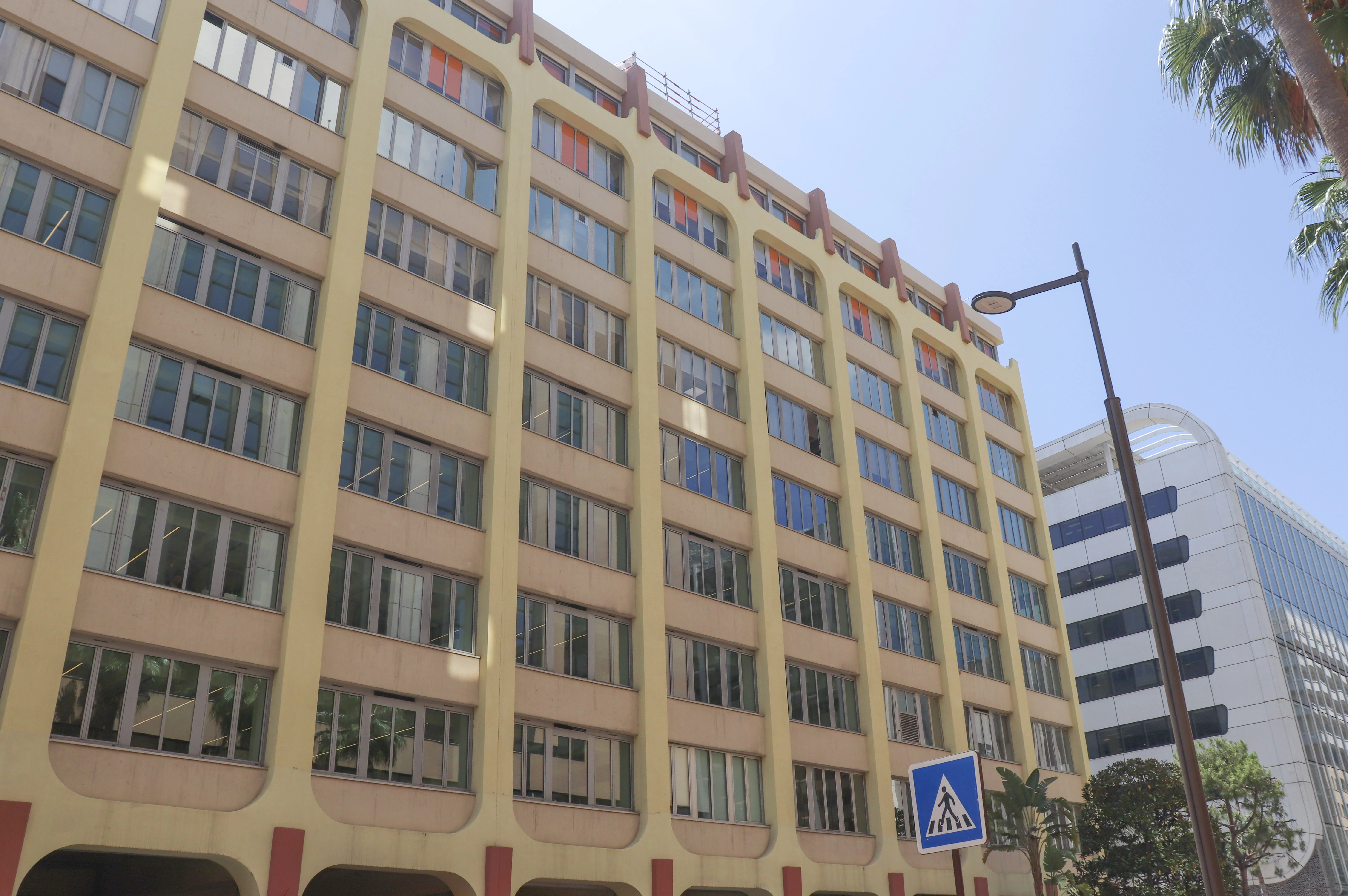 View of the Aigue Marine building